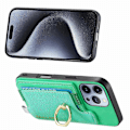 Pikkukuva 3 / 5: B5 iPhone 16 Pro Max -kotelo 2-in-1 Magneettinen Irrotettava Korttipidike Nahka+TPU Puhelin Kotelo - Vihreä Green