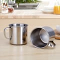 Miniatyrbild 6 av 6: 6 st Campingmugg i rostfritt stål för utomhusbruk 3 st 3pcs