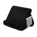 Pehmeä tablettituki, monikulmainen iPad-teline verkkotaskulla Black