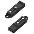Miniatyrbillede 3 af 5: Til Polar Pacer/Pacer Pro Oplader Micro Strømadapter 4 Pin Stik Konverter