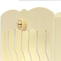 Miniatyrbillede 4 af 5: Kanin Hø Foderautomat Foder Krybbe Græsholder Hø Dispenser Kanin Hø Krybbe Blå White 21cmx25cmx13cm