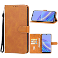 Miniatyrbillede 1 af 4: Læder Telefon Cover til Tcl 40 Se See Brown