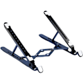 Miniatyrbillede 1 af 8: Laptop Kølestativ, Foldbar Lydløs Laptop Stativ, Bærbar Lydløs Laptop Køleventilator Stativ USB Opladningspladser Køleventilator til Tablet Laptops No fans