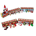 Miniatyrbillede 1 af 5: Julekalender Nordpol Elf Tog Blind Box Pynt Børnelegetøj
