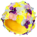 Miniatyrbillede 1 af 2: Mode Badehætte Blomster Mode Badehætte Retro Blomster Retro Badehætte Badehætte Blomster Badehætte Badehætte