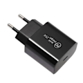 Pikkukuva 2 / 3: Nopea laturi 25W Samsungille USB-C:lle, 2M USB-C kaapeli, Musta USB-C laturi + 2M kaapeli