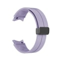 Miniatyrbilde 1 av 7: Silikonrem uten mellomrom for Samsung Galaxy Watch 5/4 40mm 44mm 5 Pro 45mm Originalt magnetisk armbånd for Watch 4 Classic-rem lalic