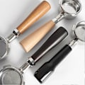 Miniatyrbilde 3 av 5: Bunnsolid Håndtak uten Bunn for Halvautomatisk Kaffemaskin i Rustfritt Stål for BA101/BA102 TEMP IQ 58mm, B