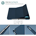 Pikkukuva 3 / 5: ProCase iPad 10.2 -kotelo iPad 9. sukupolvelle, kova takakansi sininen