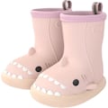 Pikkukuva 1 / 6: 1 kpl Vauvan Sadekumit Lapset Tytöt Wellies Ihanat Kuviot Pojat Wellies EVA Liukumaton Vedenpitävä Vauva Ulkoilukengät Pink 16cm