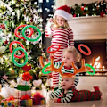 Miniatyrbilde 5 av 5: 2 Sett Inflatbare Reinsdyrgevir-Ringspill, Familiespill til Julerfest