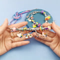 Miniatyrbillede 2 af 4: ACY Gaver til piger 5-13 år gamle børns legetøj smykker til børn piger DIY charme armbånd ki