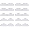 Miniatyrbillede 1 af 4: INF Næsepuder til Briller 10 Par Transparent 15x7x1 ​​mm