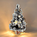 Miniatyrbild 1 av 5: Litet Julgran med Ljus, Mini Desktop Dekorerat Julgran (40cm)