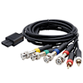 Miniatyrbillede 1 af 5: RGB/RGBS Kabel til N64 SFC SNES Videokonsoller Kompositkabel med Stærk Stabilitet