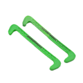 Miniatyrbilde 1 av 6: 2 stk. Ishockeybeskyttere, Ishockeybeskyttere for skøyteblad Figur Plastbeskytter Justerbar - xinhan Green