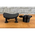 Miniatyrbillede 3 af 3: Får Toiletpapirholder - Toiletpapir Deco Sort - Toilet Rulle