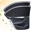 Bilsolskydd 120x55 cm - 2 delar - Dubbellager nylon - UV-skydd (98%)