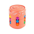 Miniatyrbild 1 av 5: Roterande Magisk Bönleksak Fidget Cube Leksak Barn Rubiks Kub Leksaker för stressavlastning Orange