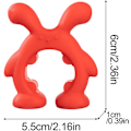 Miniatyrbilde 4 av 5: Silikon Spatelholder - 4X Dyr Formet Redskapsholder - Kreative Kjøkkenredskaper, Redskapsholder, Spatelstativ for Hjemmet