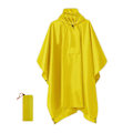 Miniatyrbillede 1 af 5: Regnkappe 3 i 1 Regnponcho Vandtæt Poncho Voksen, Genanvendelig Regnponcho Voksen Vandtæt Poncho Yellow
