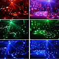 Miniatyrbilde 6 av 7: Discokule Lys Partylys DJ Discolys, LED Mini Farger Scene Lys Lydaktivert Automatisk