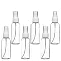30 st sprayflaskor 30 ml 1 oz klara tomma fina dimma plast mini reseflaskor set, små påfyllningsbara - JA