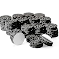 Miniatyrbillede 2 af 4: 100 STK 50 STK Plantepotte Fødder Hævere Naturgummi Blomsterpotte Måtte Usynlige Pottefødder Til Tunge Udendørs Planter 50MM 100PCS