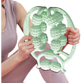 Miniatyrbild 6 av 8: Muskelrulle - Massagerulle för ben, 15 rullar benrulle och vadmassagerulle, muskelruller för vader, ben, armar, tennisarmbåge Green