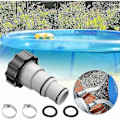 Miniatyrbillede 5 af 5: Poolslangeadapter A, Svømmebassin Slangeadapter, 38 mm og 32 mm Diameter, Pool A Adapter, Slangeadapter til Pumper Slangekobling med (2 stk)