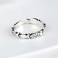 Miniatyrbillede 2 af 5: Retro mode lille fiskering trendy kreativ sølvring udsøgt sød fisk åben finger ring, 1 stk