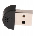 Miniatyrbilde 1 av 5: Bærbar Mini USB Mikrofon Trådløs Mikrofon Laptop Mikrofon