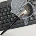 Miniatyrbild 7 av 7: Professionell ansiktsrougeborste Mjuk syntetisk stylingborste 1 utan lock 1 no cover