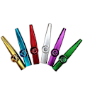 Miniatyrbillede 2 af 5: 10 stk. Kazoo Membraner Fløjte Membraner Kazoo Membran Plastik Musikinstrument Tilbehør Purple