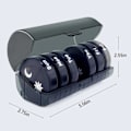 Miniatyrbillede 2 af 3: Dosett - 7 dage - Sort Sort