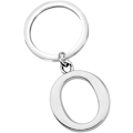 Miniatyrbillede 1 af 3: Nøglering Bogstav - Initial Alfabetet Nøglering Charm Bogstav O