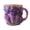 Miniatyrbillede 1 af 5: Mineral Krystal Kaffeekrus, Flerfarvet Mineral Krystal Kaffeekrus, Elegant Krystal Gave til Hjem & Kontor HOT