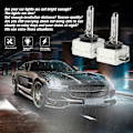 Miniatyrbillede 3 af 5: D3S Xenon HID Pærer 35W 6000K Hvid til Charger, 2 stk