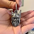 Miniatyrbilde 1 av 5: Guardian Lykkeamulett Motorsyklist Gave Ridebjelle For Å Drive Bort Uflaks