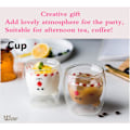 Miniatyrbillede 6 af 7: Sødt Kaffe Kopper Te Mælk Sød Bjørn Kat Panda Espresso Kopper Krus Dobbelt-Væggede Isoleret Glas Fødselsdagsgaver Transparent bear