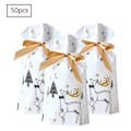 Miniatyrbild 1 av 7: Paket med 50 julgodispåsar, cellofanpåsar