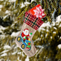 Miniatyrbild 2 av 8: Julstrumpor Diamantmålning Kits för Vuxna Nybörjare, 4 Pack Kamin Hängande Strumpor, DIY Strassmålning Julgransprydnader Snowman