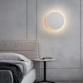 Miniatyrbillede 3 af 5: LED væglampe indendørs med touch-kontakt 3 farvetemperaturer justerbar væglampe moderne soveværelse læselampe sengelampe trappeopgang korridor White