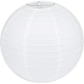 Miniatyrbillede 1 af 8: 10 stk. Papirlangerner Hvide Runde Papirlangerner, Bryllup Have Bryllupsfest Dekoration 12 inch