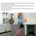Pikkukuva 4 / 9: 4-in-1 Laser-vatupassi, vesivaaka, ristilinjalaser
