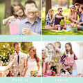 Miniatyrbilde 7 av 8: 30 stk. Festpapirposer, 6 farger Pastell Gaveposer Papir Festposer Godteri Behandlerposer med håndtak for bursdag Bryllup Fest Favoritt Feiringer