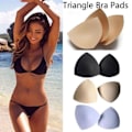 Miniatyrbilde 9 av 10: 3 par trekantede BH-innlegg skum push up pads