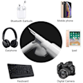 Pikkukuva 3 / 7: Monitoiminen puhdistussarja AirPods-kuulokkeille, puhelimille, valkoinen 2 Pcs