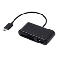 Miniatyrbild 5 av 11: USB C 3-i-1 Hubb Konverter Typ C Adapter SD-Kortläsare för Mac Micro