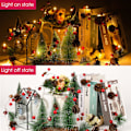 Miniatyrbillede 6 af 6: LED Julekrans med lys